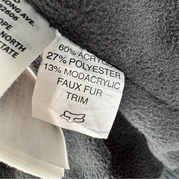 Fox Racing Black Mint Green Zip & Button Up Puffer Jacket Women’s Size Small - Picture 8 of 8